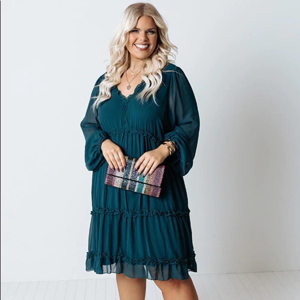 Ruffle Curves Dress